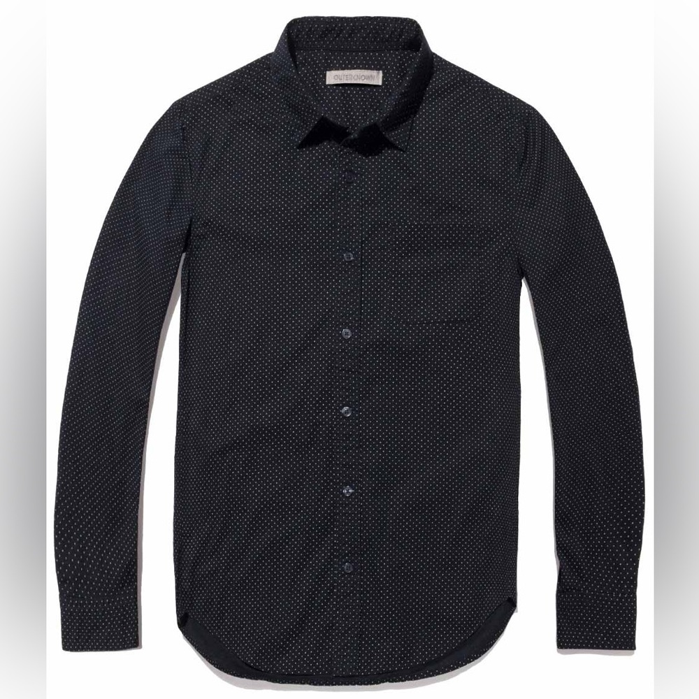Outerknown S.E.A. Shirt - Indigo Dot / XL